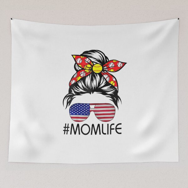 Item preview, Mom Life T-Shirt #MOMLIFE designed and sold by Trendy Merch 90.