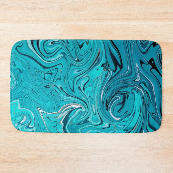 Item preview, Blue Palette Abstract Painting Color Study Series A - 5 designed and sold by ZekeArtPrints.