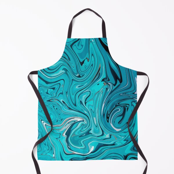 Item preview, Blue Palette Abstract Painting Color Study Series A - 5 designed and sold by ZekeArtPrints.