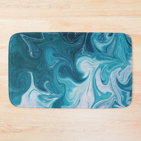 Item preview, Blue Palette Abstract Painting Color Study Series A - 7 designed and sold by ZekeArtPrints.