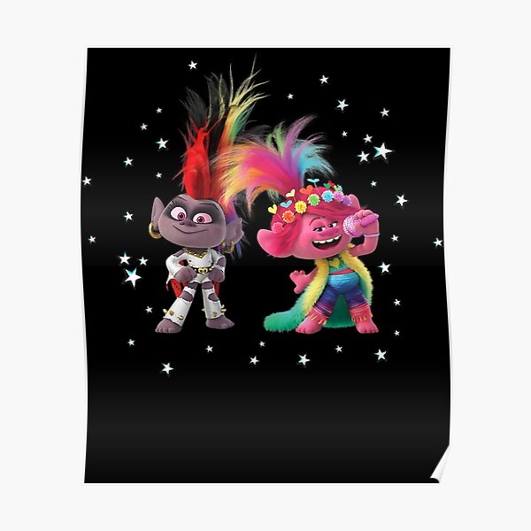 Dreamworks Trolls Posters Redbubble