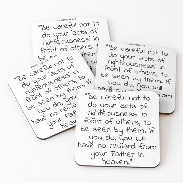 Item preview, Bible verse: Matthew 6:1 designed and sold by john-3-16.