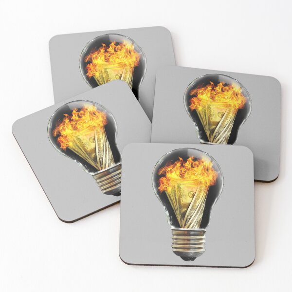 Item preview, Money burning in bulb designed and sold by Magdalineshop.