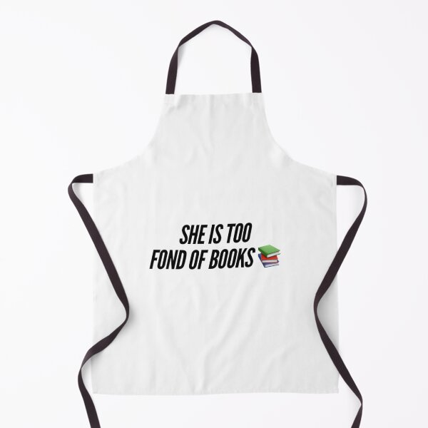 Item preview, She Is Too Fond Of Books designed and sold by Artistive.