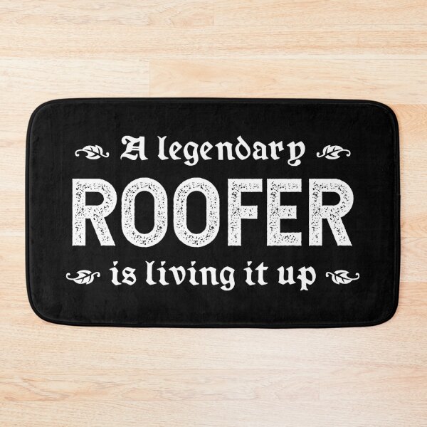 Item preview, A Legendary Roofer Is Living It Up designed and sold by TimespunThreads.