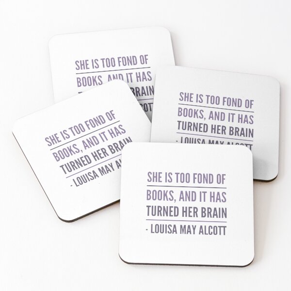 Item preview, She Is Too Fond Of Books designed and sold by Artistive.