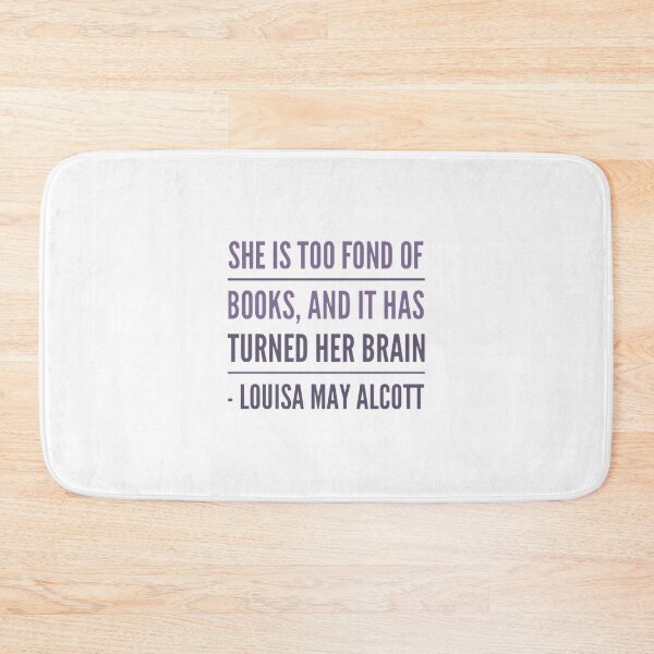 Item preview, She Is Too Fond Of Books designed and sold by Artistive.
