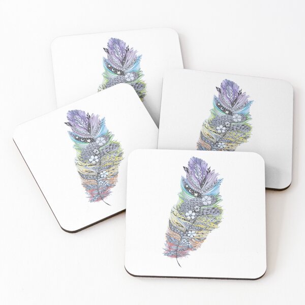 Item preview, Rainbow Feather designed and sold by Nathalie Fortier.
