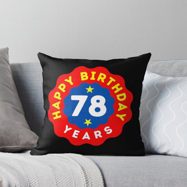 Item preview, 78 años - Cumpleaños feliz al estilo americano designed and sold by Etpramouss.