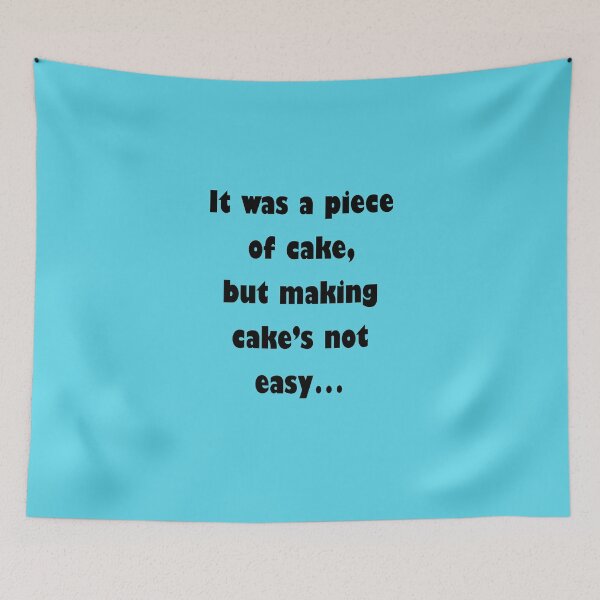 Item preview, Barenaked Ladies - Piece Of Cake (dark text) designed and sold by lyricalshirts.