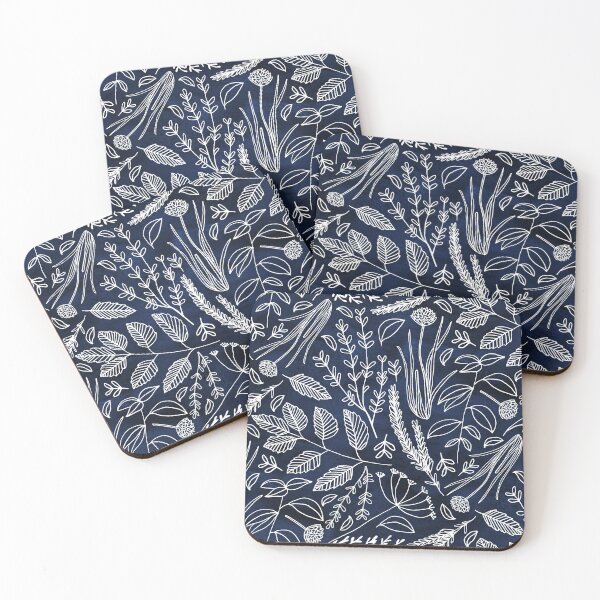 Item preview, Herb Garden on Navy designed and sold by Tangerine-Tane.