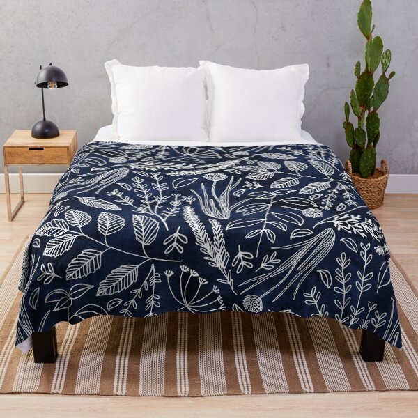 Item preview, Herb Garden on Navy designed and sold by Tangerine-Tane.