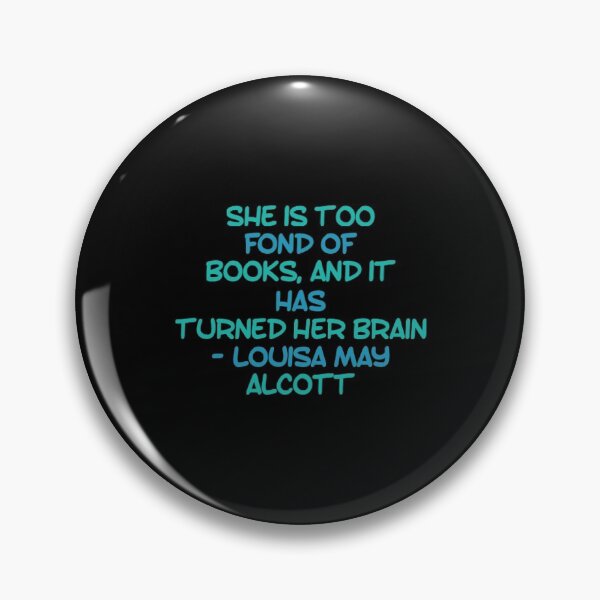 Item preview, She Is Too Fond Of Books designed and sold by Artistive.