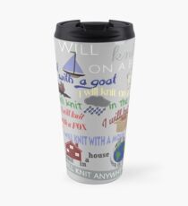 Knitting Products "I Will Knit with a Goat..." Travel Mug