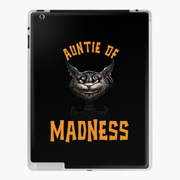 Auntie of Madness Mad Cat Lover iPad Skin