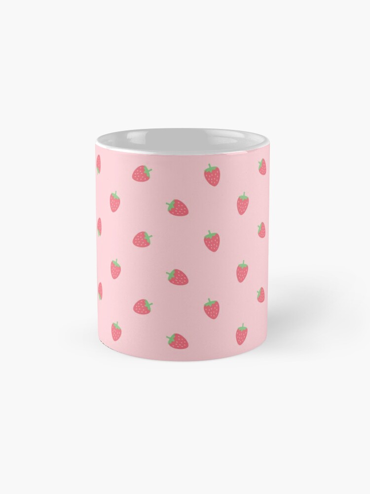 Cute Strawberry Coffee Mug 500ml - Kawaii Fashion Shop