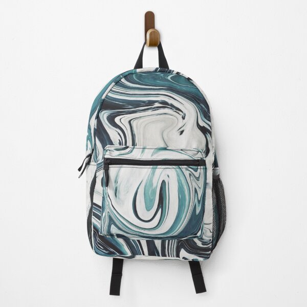 Item preview, Blue Palette Abstract Painting Color Study Series A - 8 designed and sold by ZekeArtPrints.