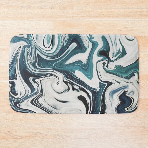 Item preview, Blue Palette Abstract Painting Color Study Series A - 8 designed and sold by ZekeArtPrints.