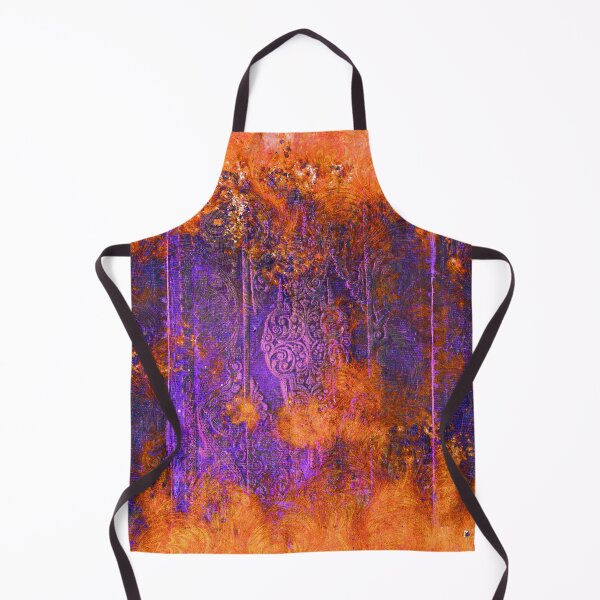 Artikelvorschau, Lila & Orange Herbst Halloween Antik Grungy Bucheinband entworfen und verkauft von thaneydesign.