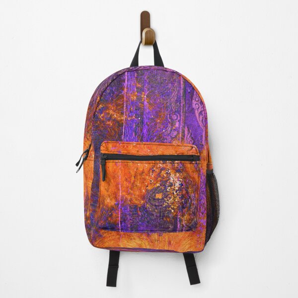 Artikelvorschau, Lila & Orange Herbst Halloween Antik Grungy Bucheinband entworfen und verkauft von thaneydesign.