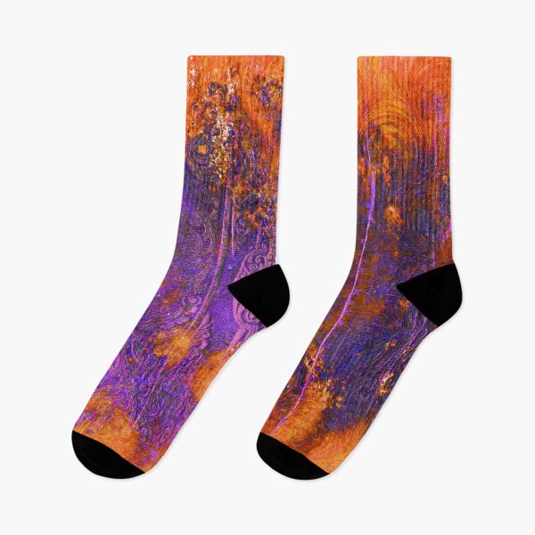 Artikelvorschau, Lila & Orange Herbst Halloween Antik Grungy Bucheinband entworfen und verkauft von thaneydesign.