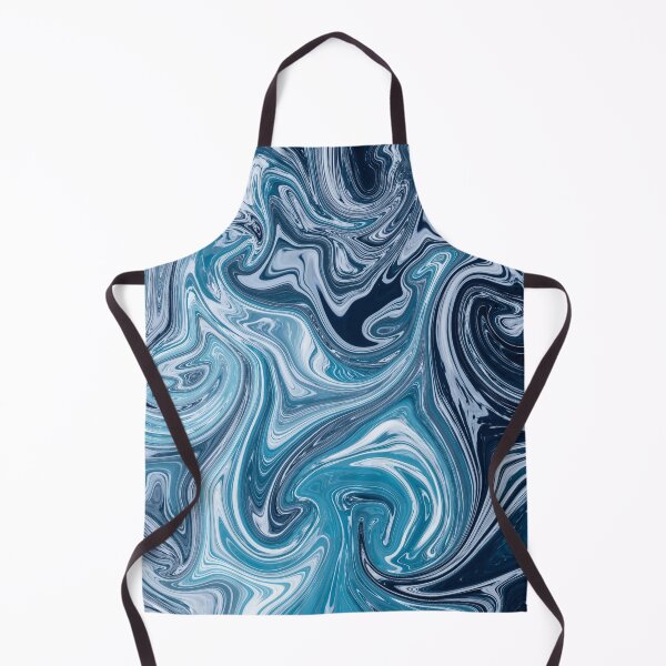Item preview, Blue Palette Abstract Painting Color Study Series A - 9 designed and sold by ZekeArtPrints.