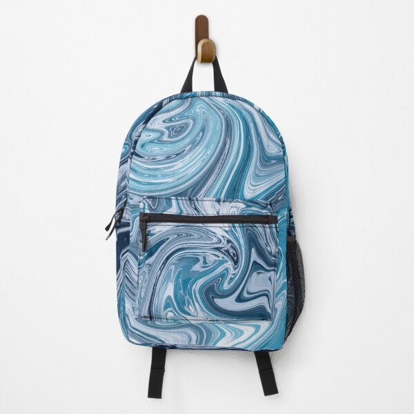 Item preview, Blue Palette Abstract Painting Color Study Series A - 9 designed and sold by ZekeArtPrints.