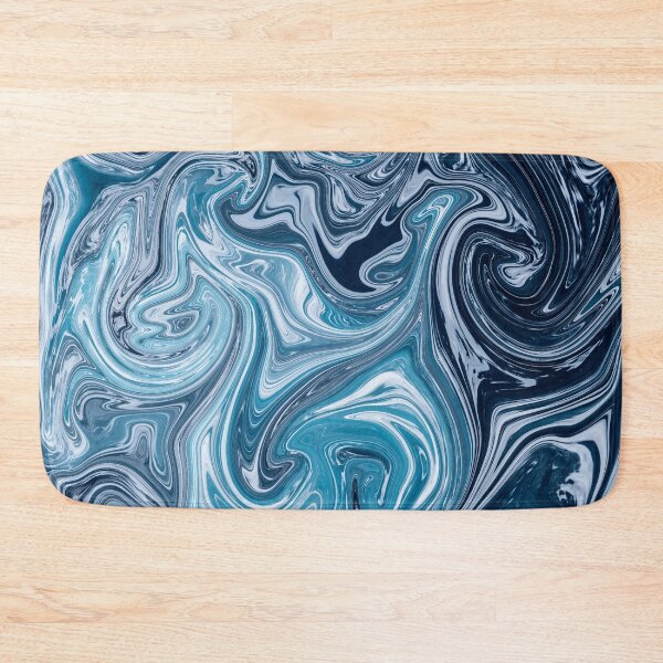 Item preview, Blue Palette Abstract Painting Color Study Series A - 9 designed and sold by ZekeArtPrints.