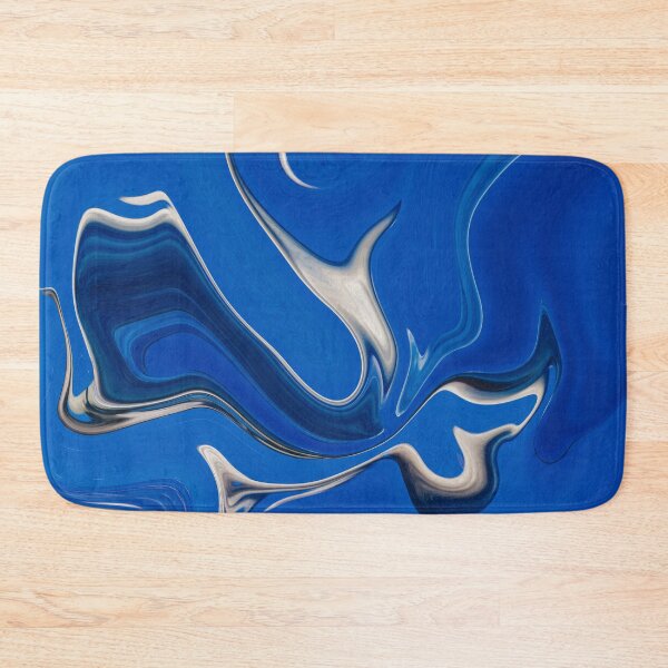 Item preview, Blue Palette Abstract Painting Color Study Series A - 10 designed and sold by ZekeArtPrints.