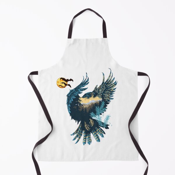 Item preview, Colourful Eagle with mountains and nature designed and sold by VIVEK KUMAR RAI.