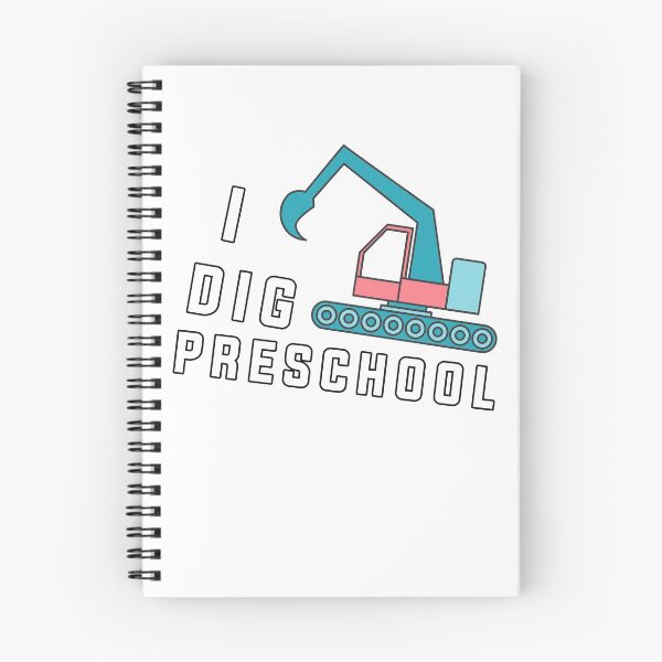 Item preview, I Dig Preschool - Back to School designed and sold by Club7Studios.