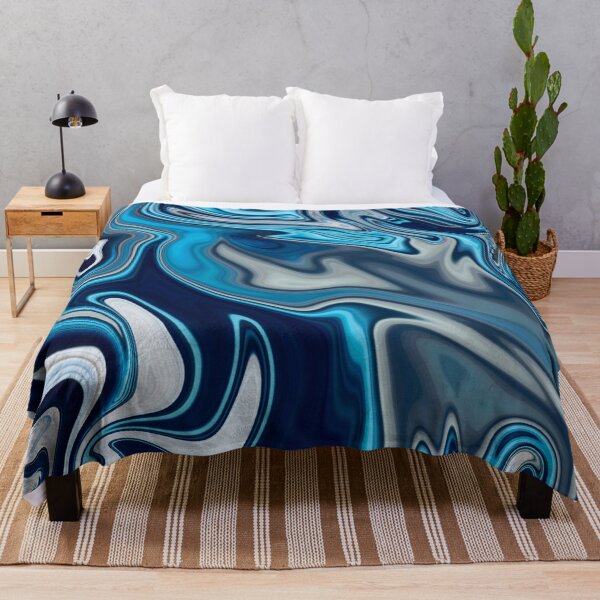 Item preview, Blue Palette Abstract Painting Color Study Series A - 12 designed and sold by ZekeArtPrints.