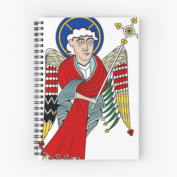 Item preview, Angelic SAINT MATHEW designed and sold by CatholicSaints.