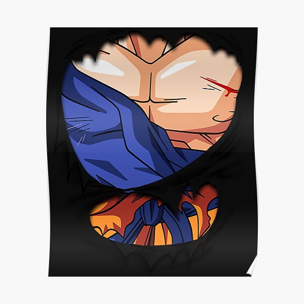 Póster «Camiseta Goku Phase Two Chest Dragon Ball Super Camiseta Goku Phase  Two Chest Dragon Ball Super» de WaygaGree | Redbubble