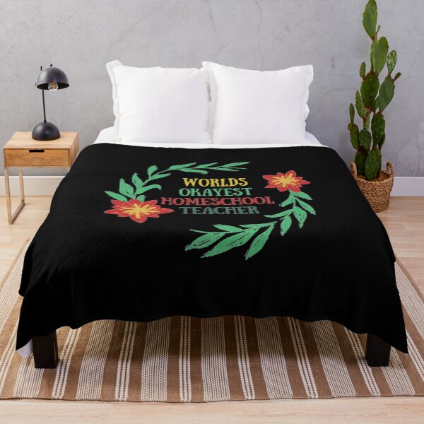 Item preview, Worlds Okayest Homeschool Mom designed and sold by Artistive.