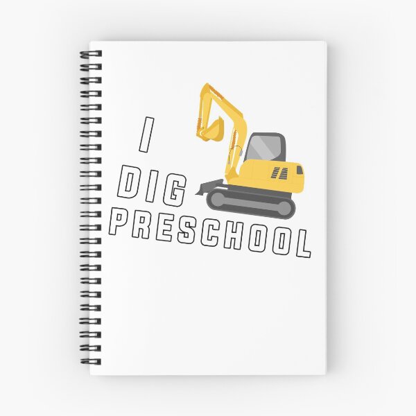 Item preview, I Dig Preschool - Back to School designed and sold by Club7Studios.