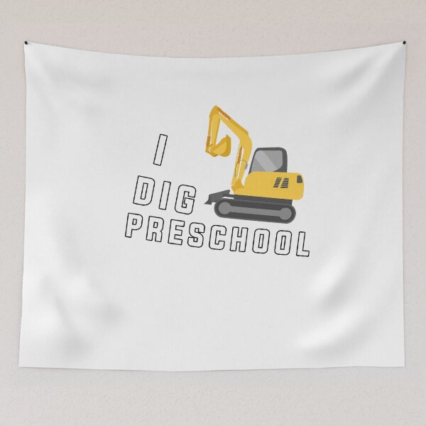 Item preview, I Dig Preschool - Back to School designed and sold by Club7Studios.