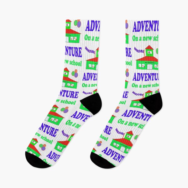 Item preview, back to school new school adventure designed and sold by CottagePop.
