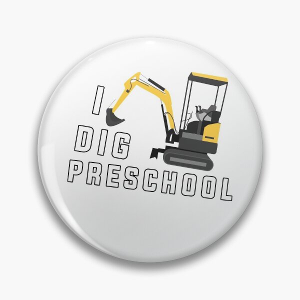 Item preview, I Dig Preschool - Back to School designed and sold by Club7Studios.