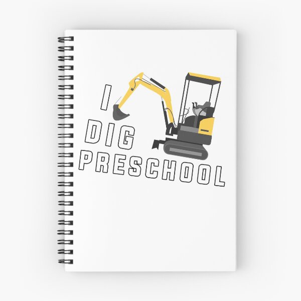 Item preview, I Dig Preschool - Back to School designed and sold by Club7Studios.