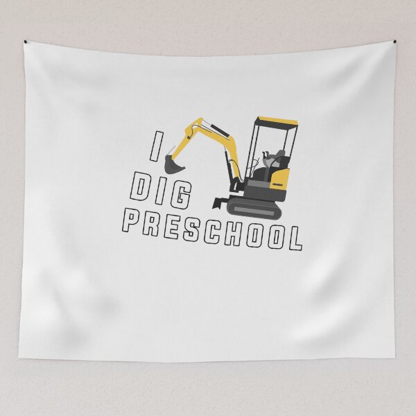 Item preview, I Dig Preschool - Back to School designed and sold by Club7Studios.