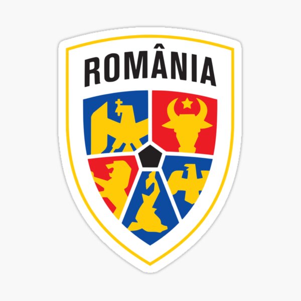 autocollant rond drapeau du peuple roumain idée cadeau' Autocollant