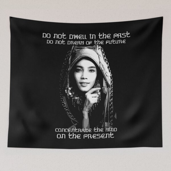 Item preview, Do Not Dwell in the Past, Traditional Arabic, Islamic Proverb Design designed and sold by Proverbial Wisdom Design.