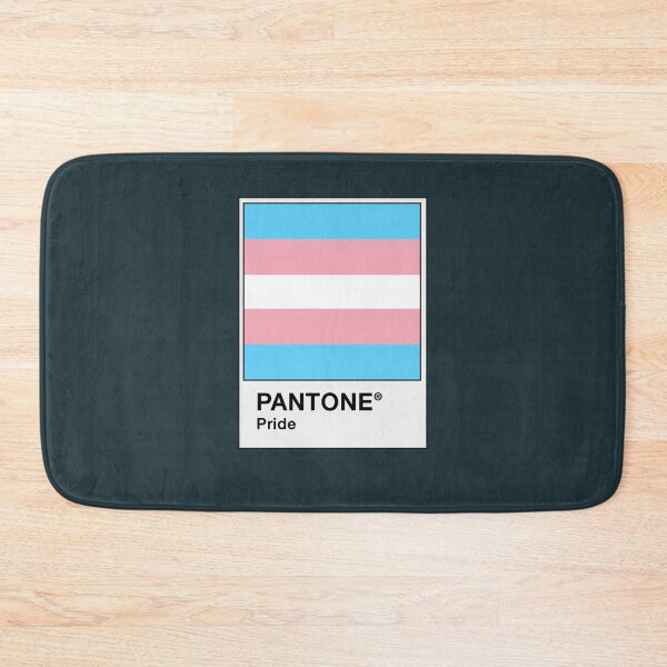 Item preview, Transgender Pride Flag Paint Chip Card designed and sold by AmethystArtwork.