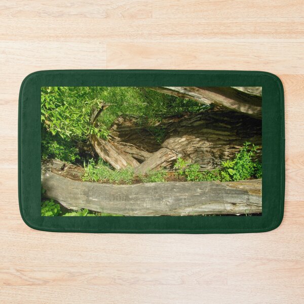 Item preview, Weeds growing in a fallen tree designed and sold by Shulie1.