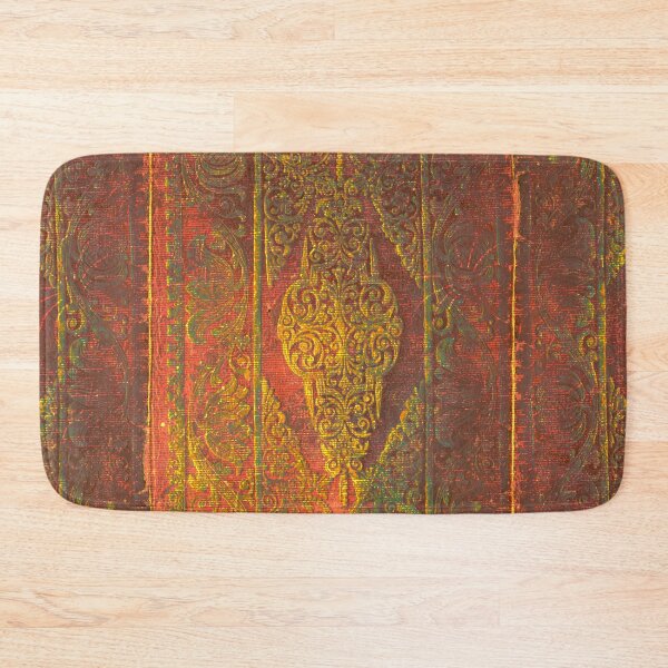 Item preview, Antique Moss Green, Gold and Brown Leather Book Cover designed and sold by thaneydesign.
