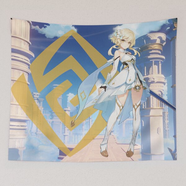 Item preview, Lumine (Geo) - Genshin Impact designed and sold by VelvetZone.