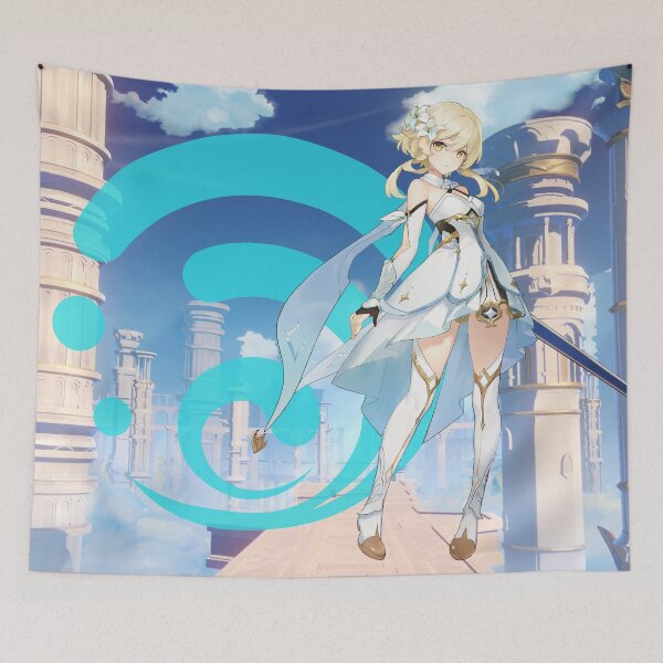 Item preview, Lumine (Hydro) - Genshin Impact designed and sold by VelvetZone.