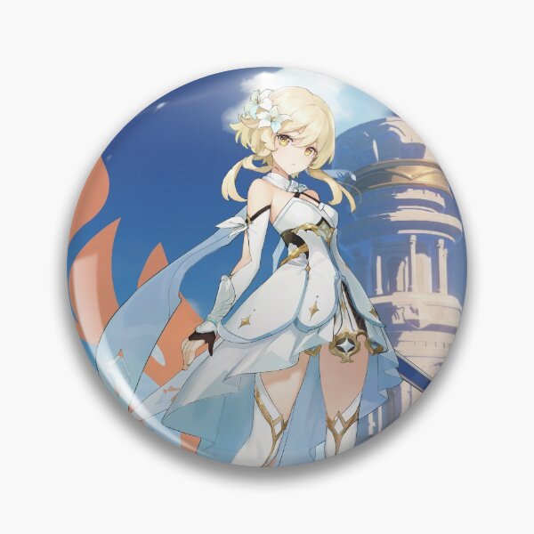 Item preview, Lumine (Pyro) - Genshin Impact designed and sold by VelvetZone.