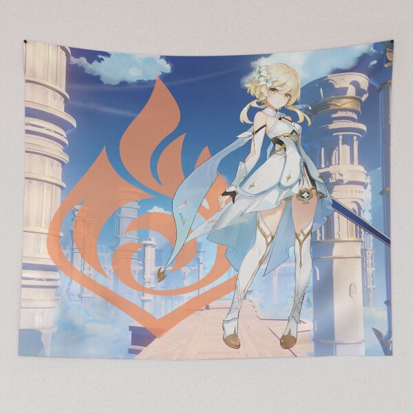 Item preview, Lumine (Pyro) - Genshin Impact designed and sold by VelvetZone.